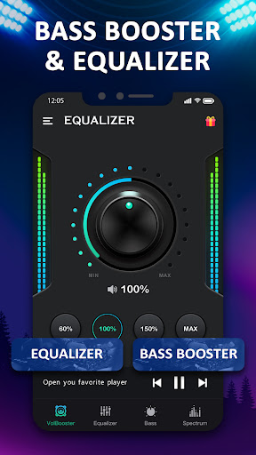 Bas&Ses Yükseltme -Equalizer ekran görüntüsü
