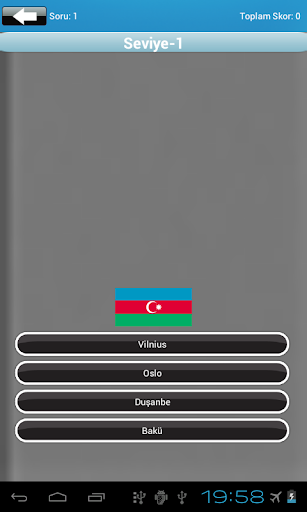 Başkent Bilgi Testi ekran görüntüsü