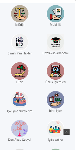 DowAksa Portal ekran görüntüsü