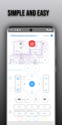 Remote for Emubox Tv ekran görüntüsü
