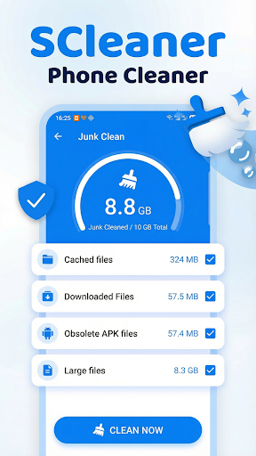 SCleaner-Phone Cleaner ekran görüntüsü