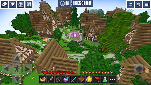 Planet Craft: Mine Block Craft ekran görüntüsü