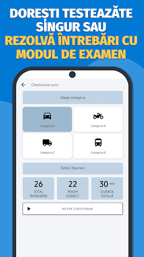 Chestionare Auto 2025 ekran görüntüsü
