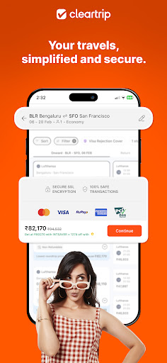 Cleartrip: Flight, Hotel & Bus ekran görüntüsü