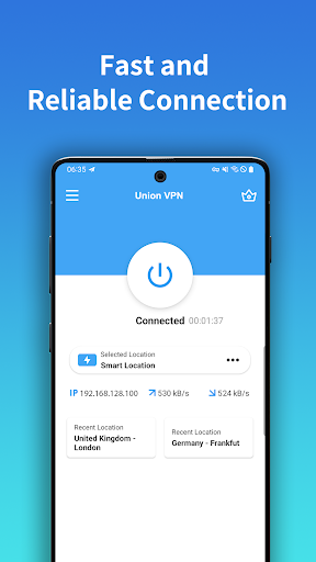 Union VPN - Secure VPN Proxy ekran görüntüsü