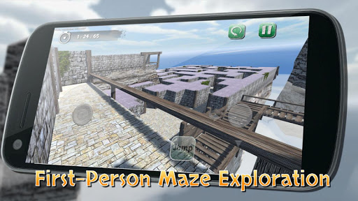 Labirent Mania 3D Runner ekran görüntüsü