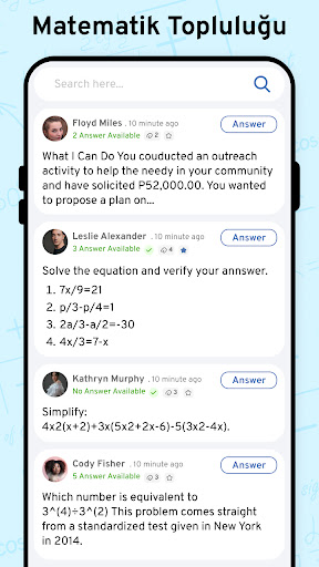 AI Math Scanner- Math Solution ekran görüntüsü