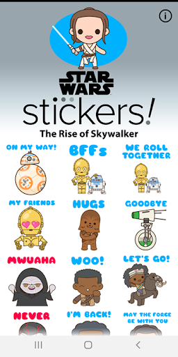 The Rise of Skywalker Stickers ekran görüntüsü