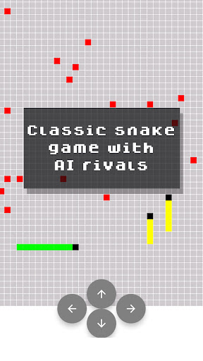 Snake AI: atari yılan oyunu ekran görüntüsü