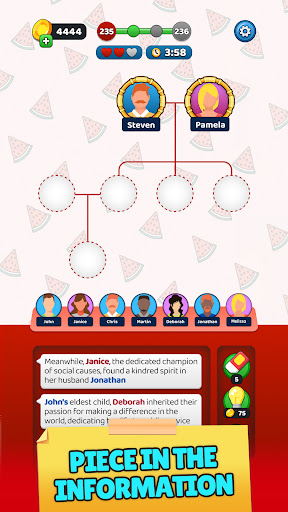 Family Tree! - Logic Puzzles ekran görüntüsü