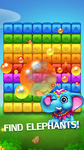 Happy Fruits Bomb - Cube Blast ekran görüntüsü
