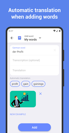 Learn German with flashcards! ekran görüntüsü