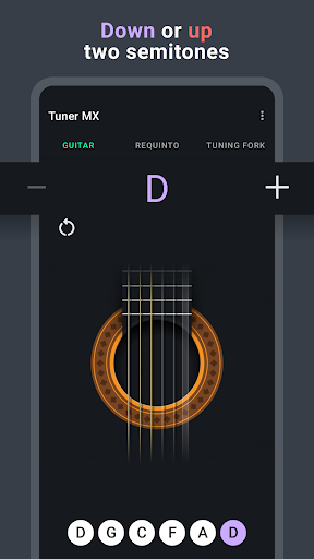 Tuner MX - Guitar & Requinto ekran görüntüsü