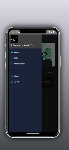 Remote for Atevio tv ekran görüntüsü