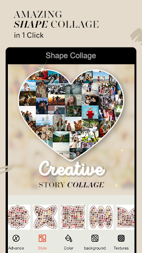 Shape Collage Maker ekran görüntüsü