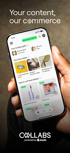 Collabs: Content commerce ekran görüntüsü