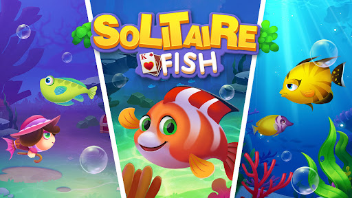 Solitaire Fish Klondike Card ekran görüntüsü