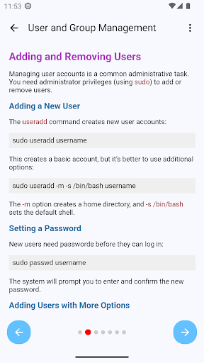Linux Tutorial ekran görüntüsü