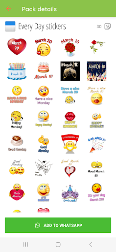 Christmas Stickers WASticker ekran görüntüsü