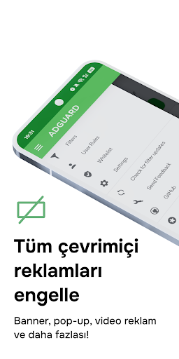 Adguard İçerik Engelleyicisi ekran görüntüsü