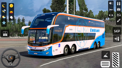 City Bus Simulator: Coach Game ekran görüntüsü