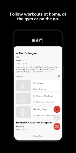 NYC GYM ekran görüntüsü