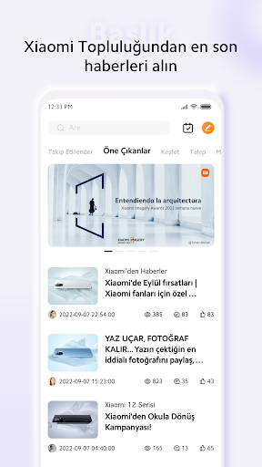 Xiaomi Community ekran görüntüsü