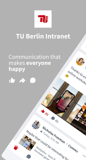 TU Berlin Intranet ekran görüntüsü
