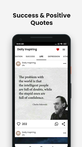 Motivational - Daily Quotes ekran görüntüsü