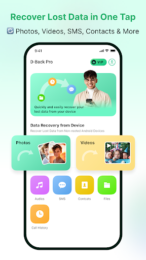 D-Back Pro: Recover Lost Files ekran görüntüsü