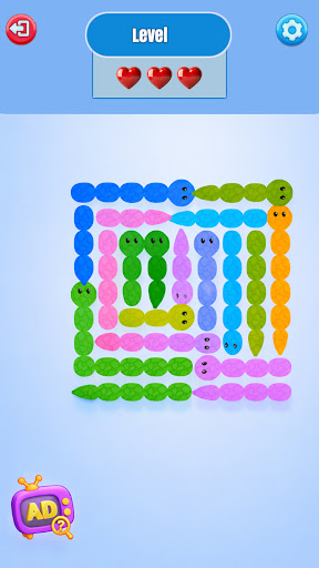 Wiggle Run: Snake Puzzle Game ekran görüntüsü