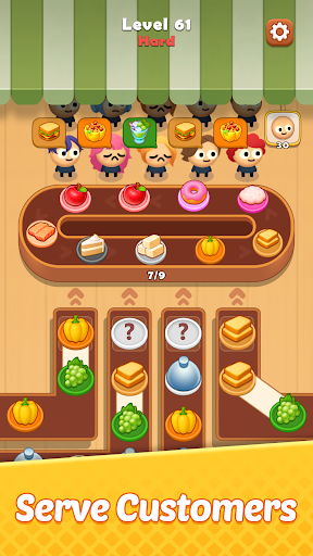 Food Puzzle : Sort n Merge ekran görüntüsü