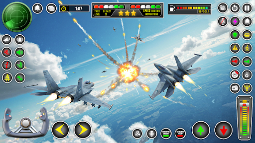 Airplane Pilot Flight Game ekran görüntüsü
