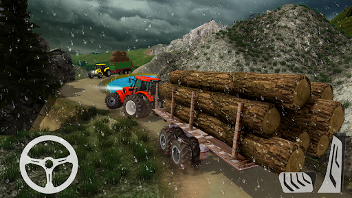 Hill Tractor Trolley Simulator ekran görüntüsü