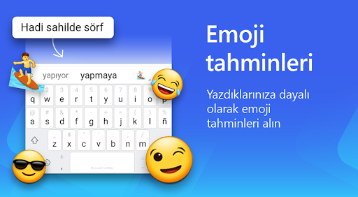 Microsoft SwiftKey Klavye ekran görüntüsü