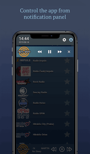 Czech Republic radio stations ekran görüntüsü