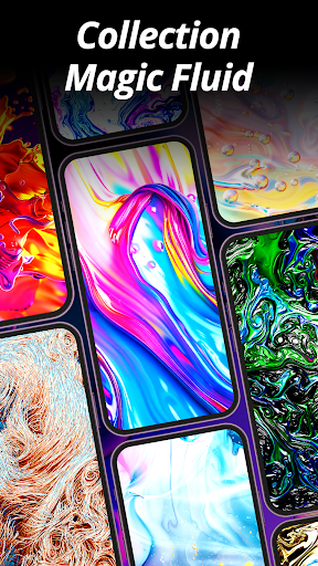 Live Wallpaper: Magic Fluid ekran görüntüsü