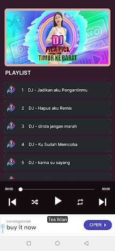Dj Pica Pica Timur Ke Barat ekran görüntüsü
