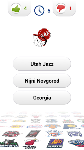Basketbol Logo Quiz ekran görüntüsü
