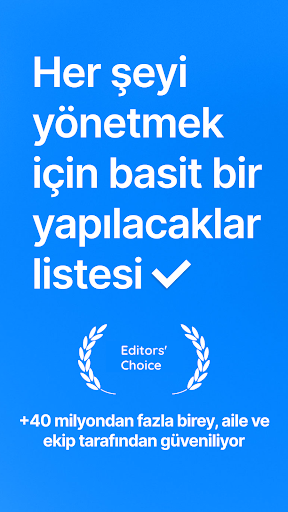 Any.do - Görevler + Takvim ekran görüntüsü