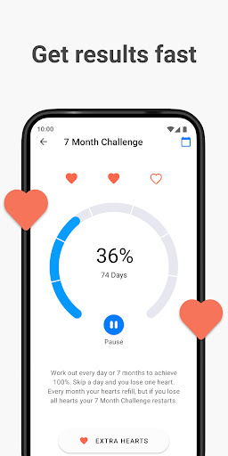 Seven - 7 Minute Workout ekran görüntüsü