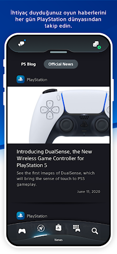 PlayStation App ekran görüntüsü