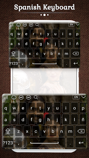 Spanish Keyboard ekran görüntüsü