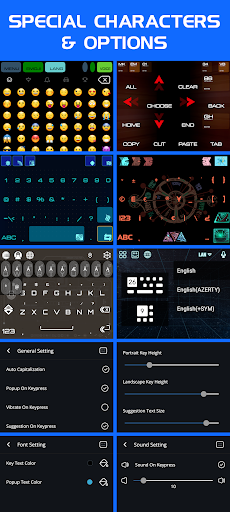 Sci-Fi Keyboard ekran görüntüsü