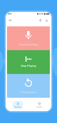 Reverse Audio ekran görüntüsü