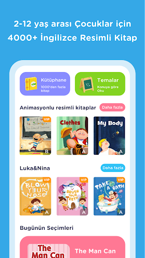 PalFish English - Picture Book ekran görüntüsü