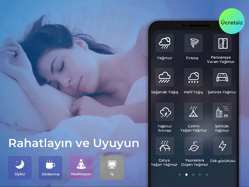 Beyaz Gürültü - Uyku Sesleri ekran görüntüsü