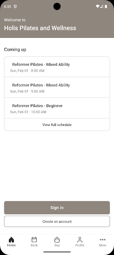 Holis Pilates & Wellness ekran görüntüsü