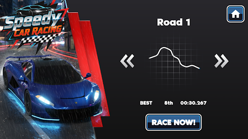 Speedy Car Racing ekran görüntüsü