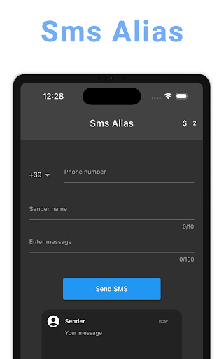 Sms Alias - Choose your name ekran görüntüsü